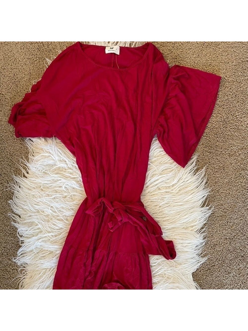 Amelia James Red Mini Dress